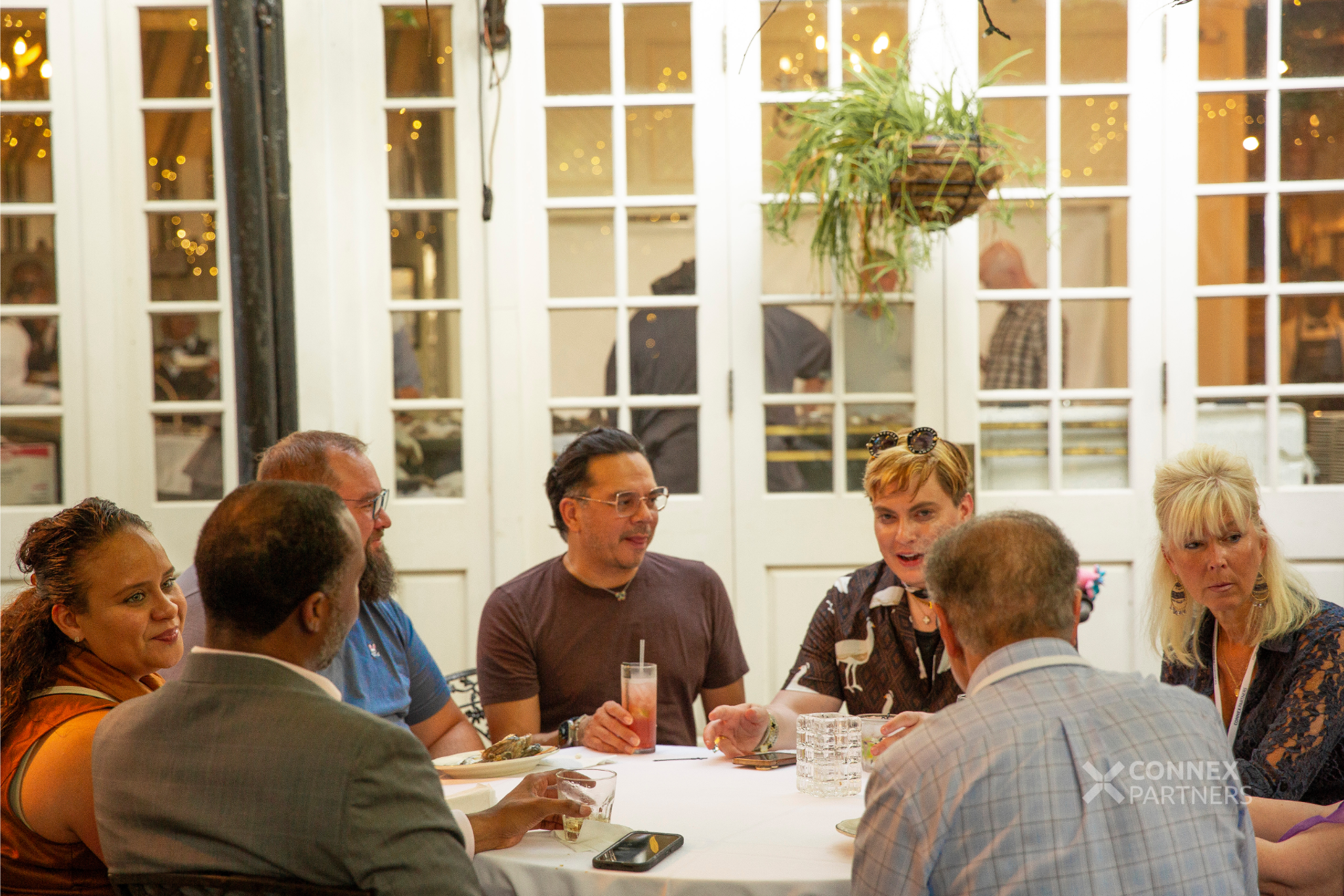 A table full of leaders. I wonder what the conversations are like