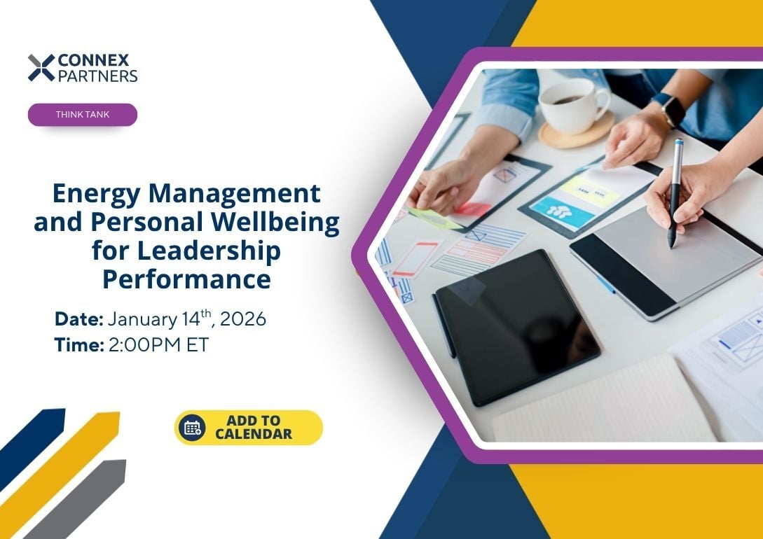 Energy Management and Personal Wellbeing for Leadership Performance