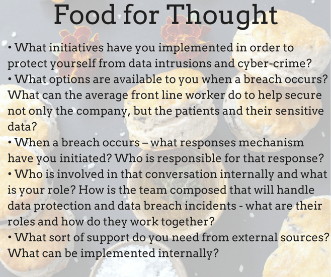 Food for thought Cyber Security