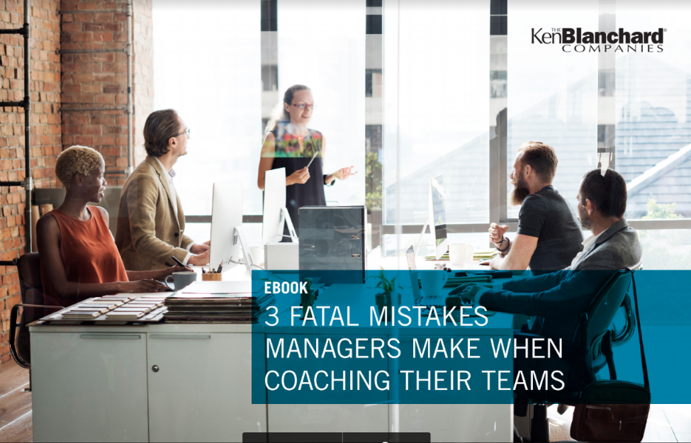 3 Fatal Mistakes Managers Make When Coaching Their Teams